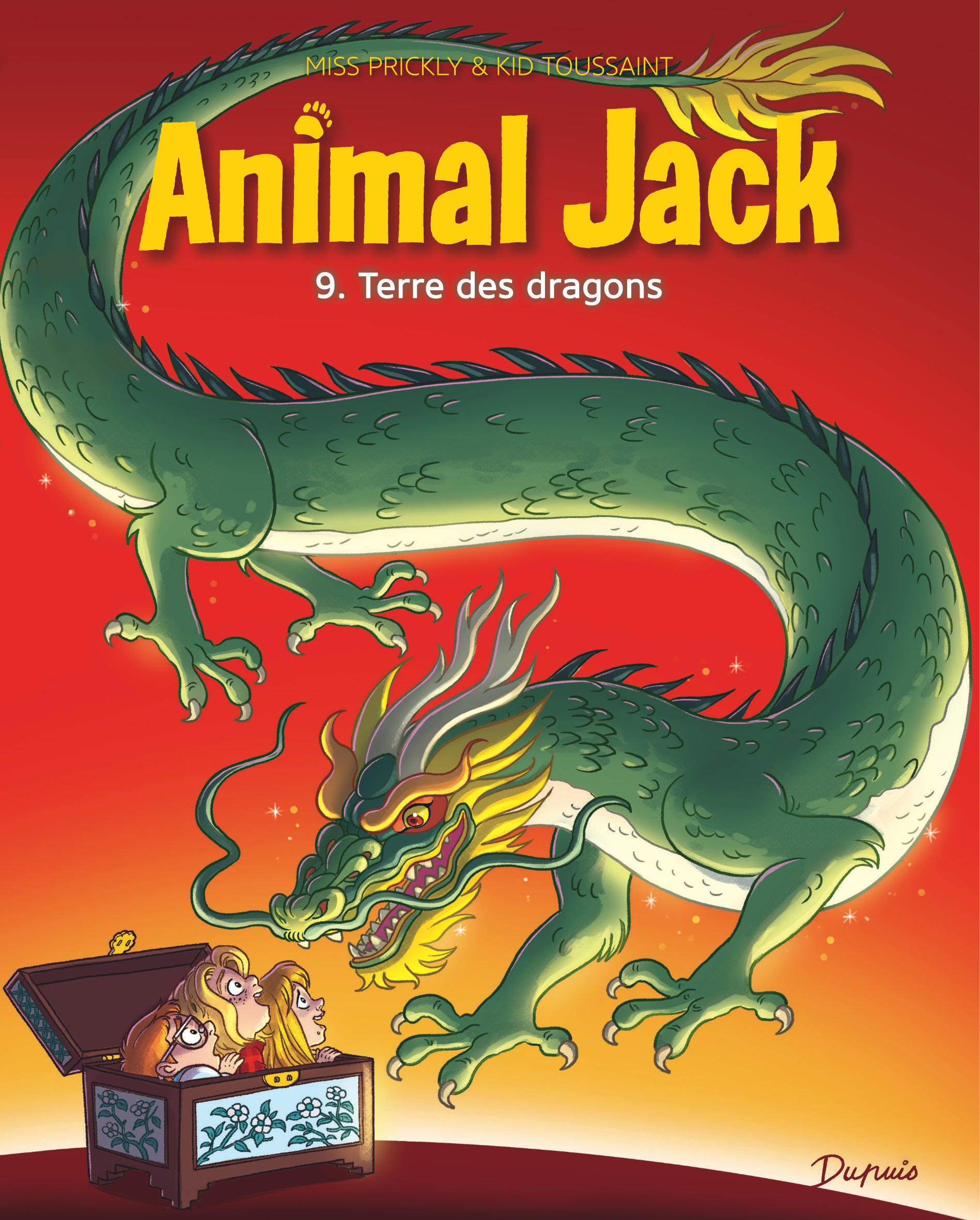 Animal Jack – Tome 9 – Terre des dragons - couv