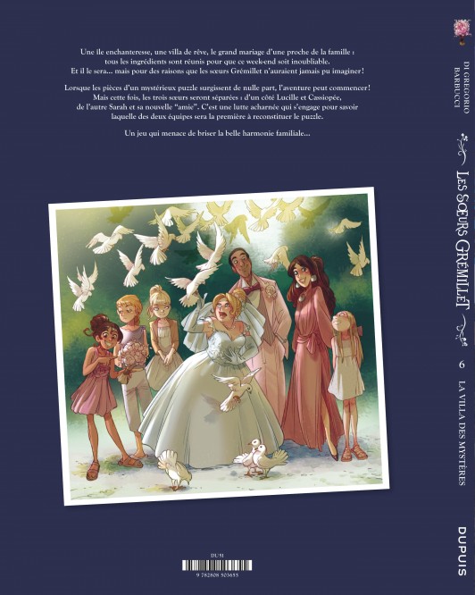 Les soeurs Grémillet – Tome 6 – La villa des mystères - 4eme