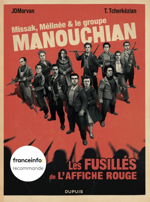 Missak, Mélinée et le groupe Manouchian - couv