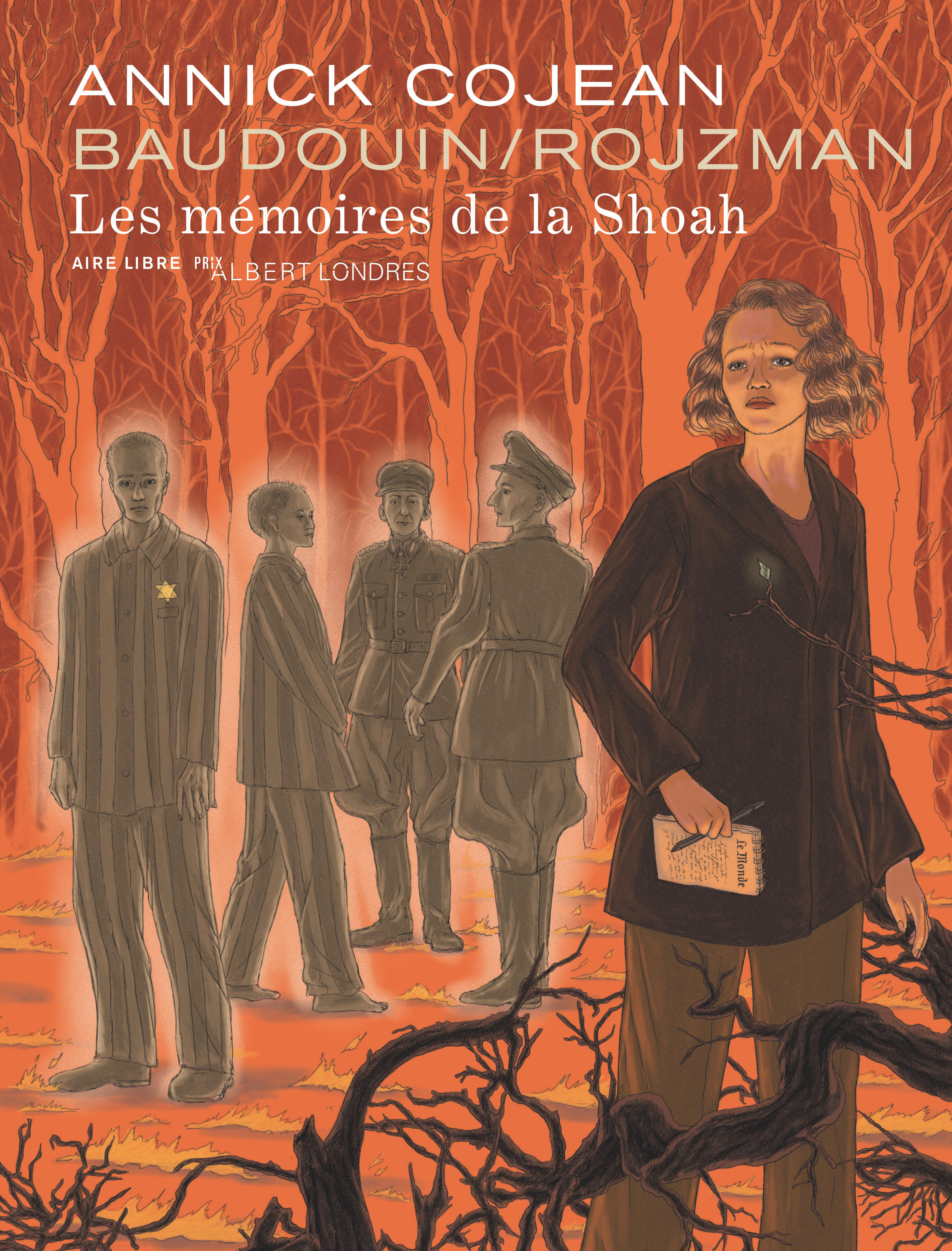 Les mémoires de la Shoah - couv