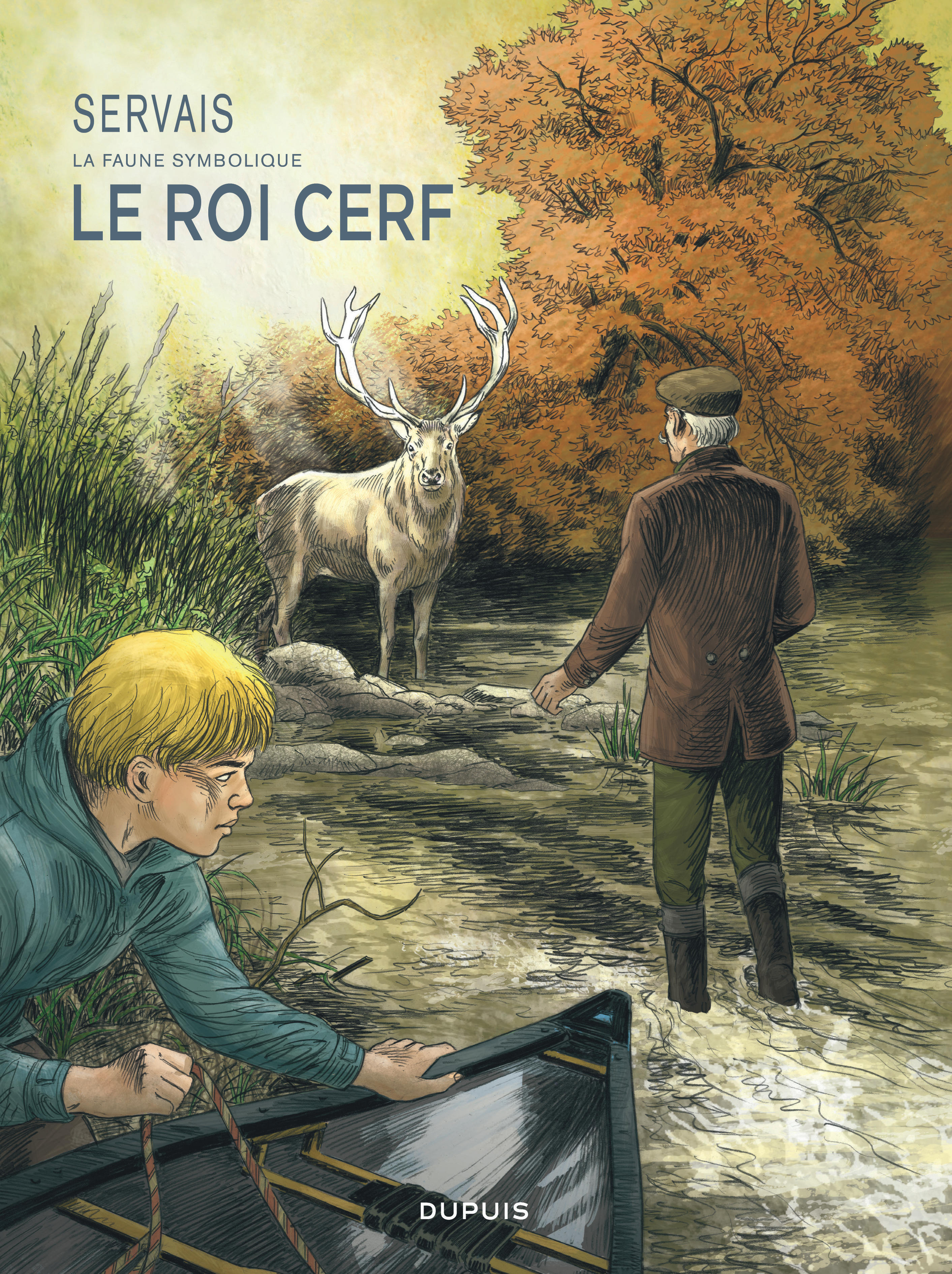 Servais – La faune symbolique – Tome 2 – Le Roi Cerf - couv