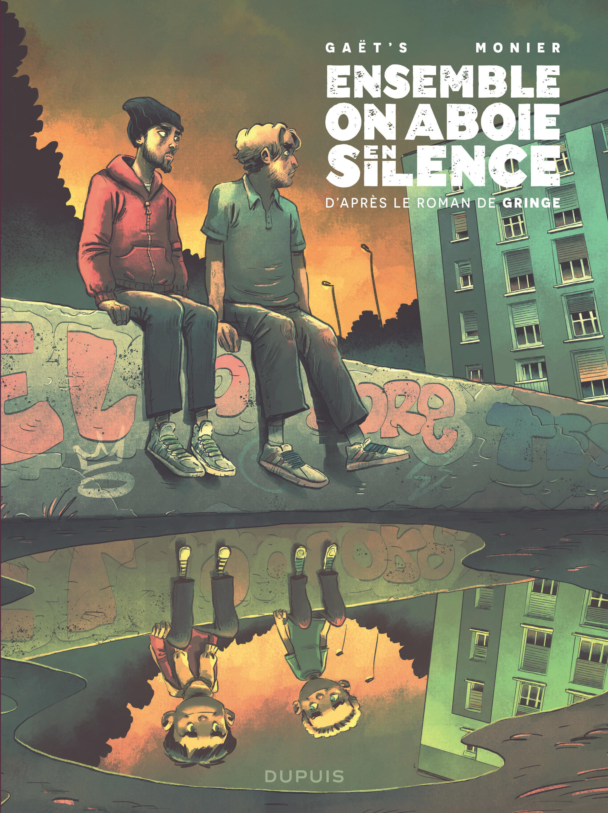 Ensemble, on aboie en silence  - couv