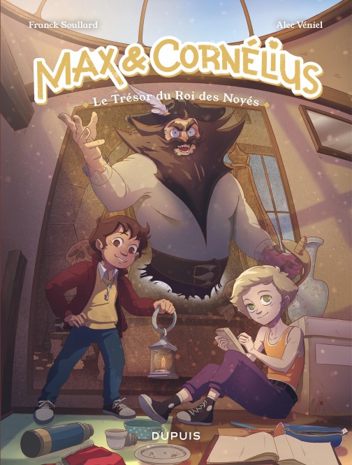 Max & Cornélius – Tome 1 – Le trésor du roi des noyés - couv