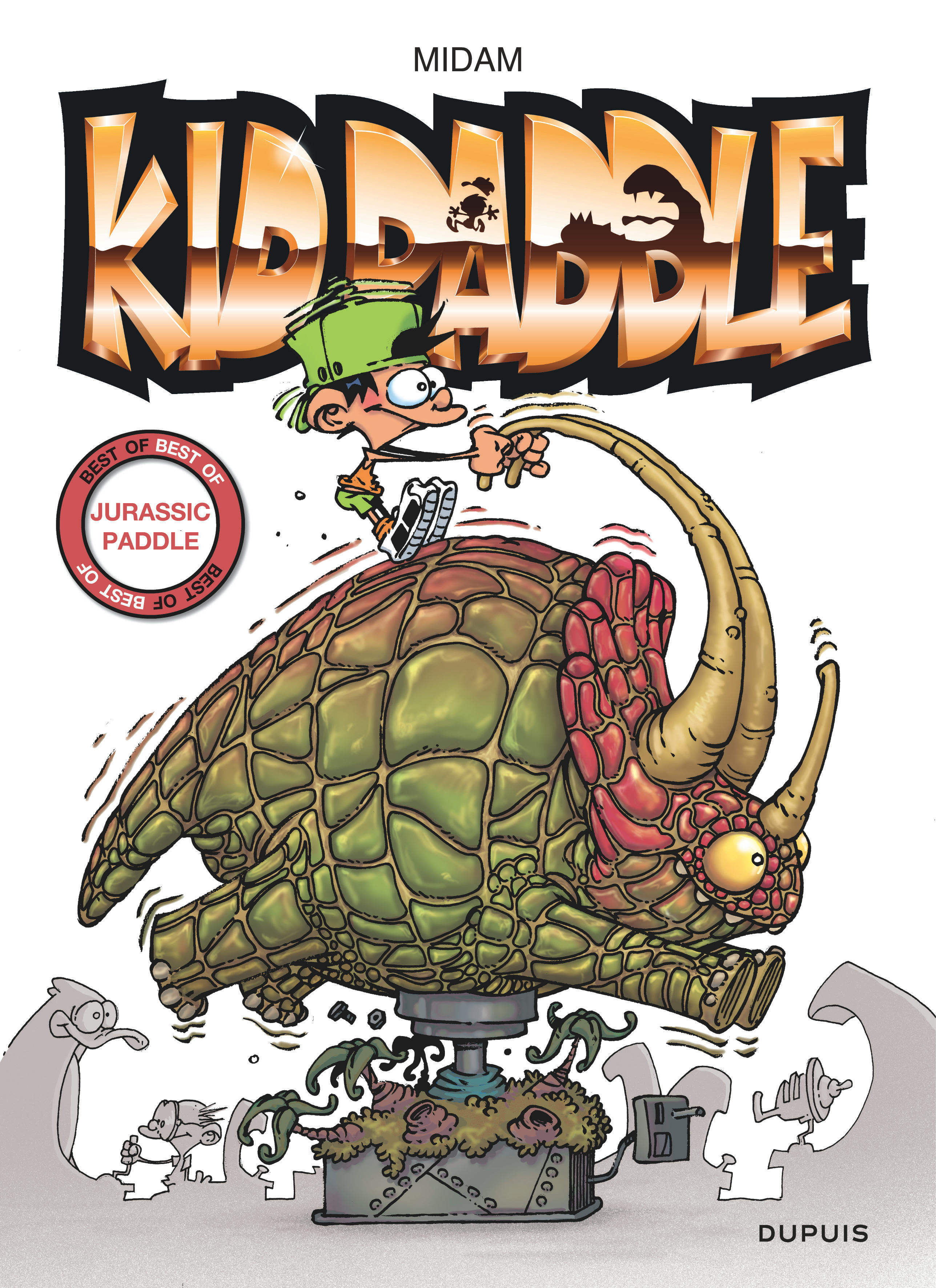 Kid Paddle - Best Of – Tome 2 – Jurassic Paddle - couv