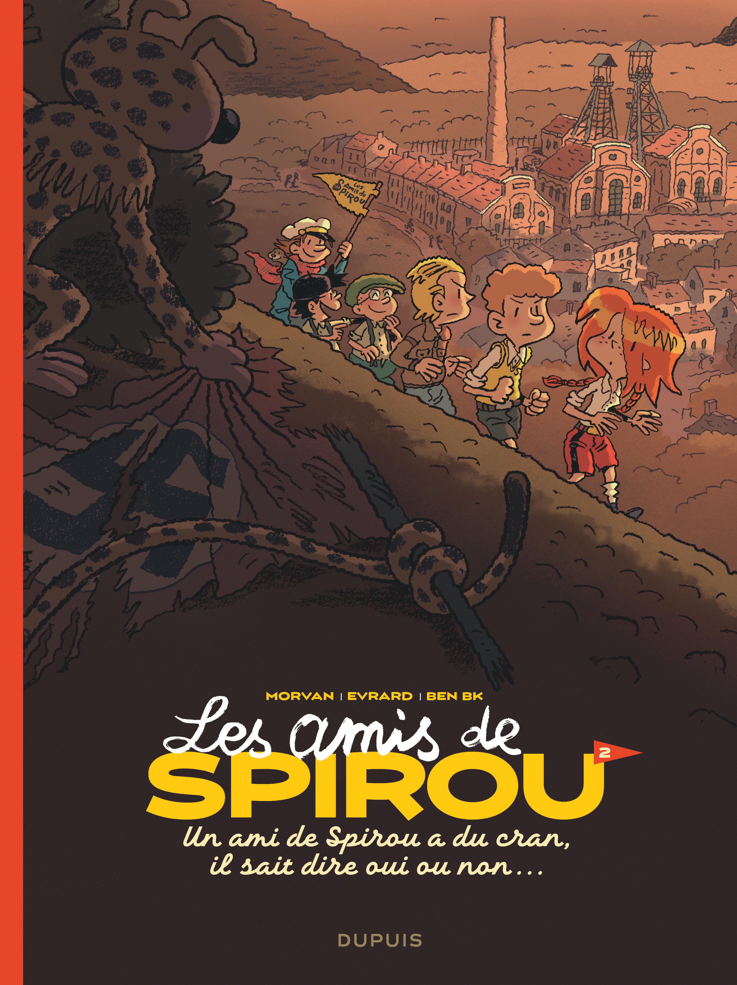 Un ami de Spirou a du cran, il sait dire oui ou non... - couv