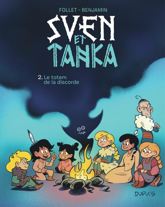 Sven et Tanka – Tome 2 – Le totem de la discorde - couv