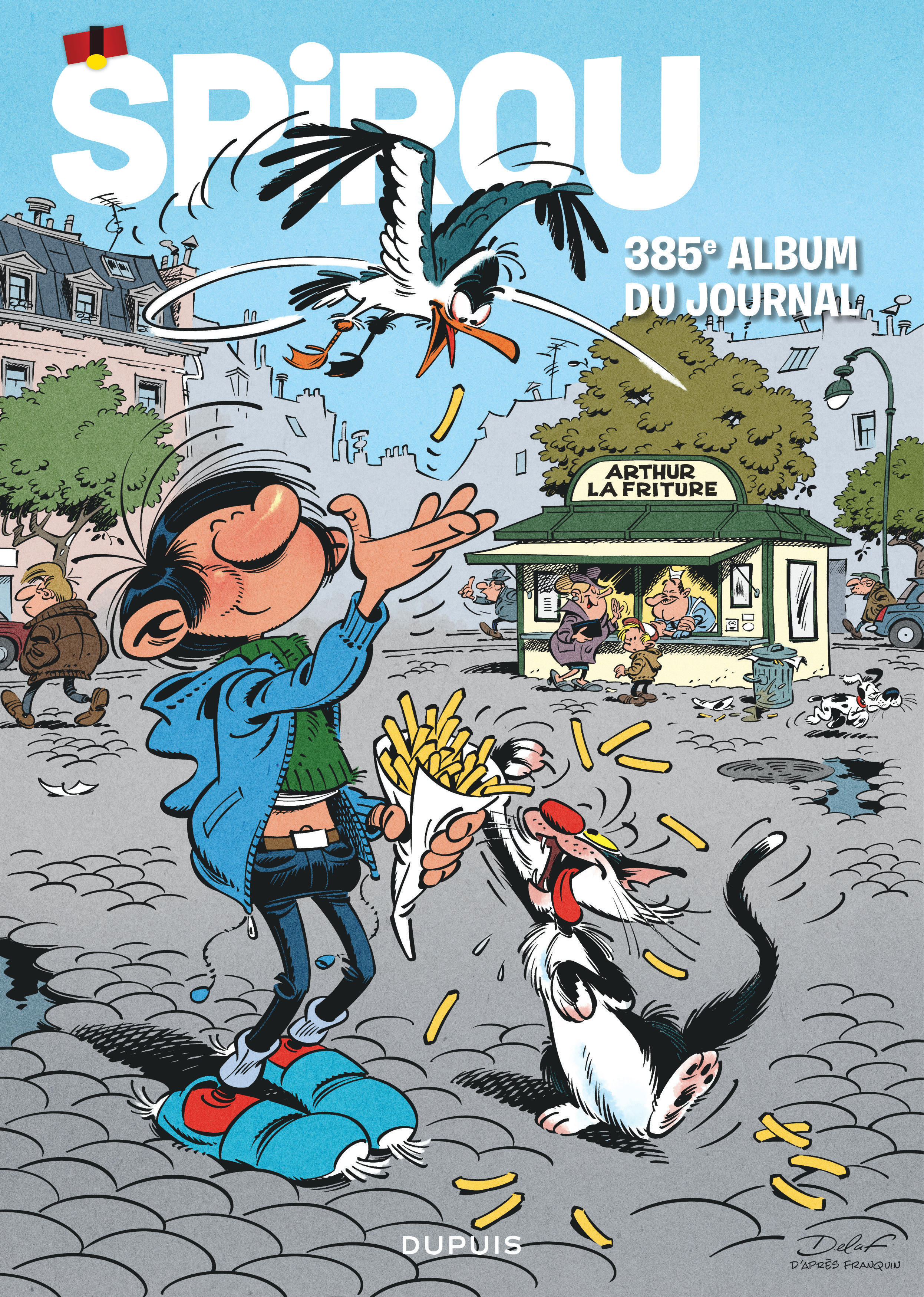 Recueil Spirou 385 - couv