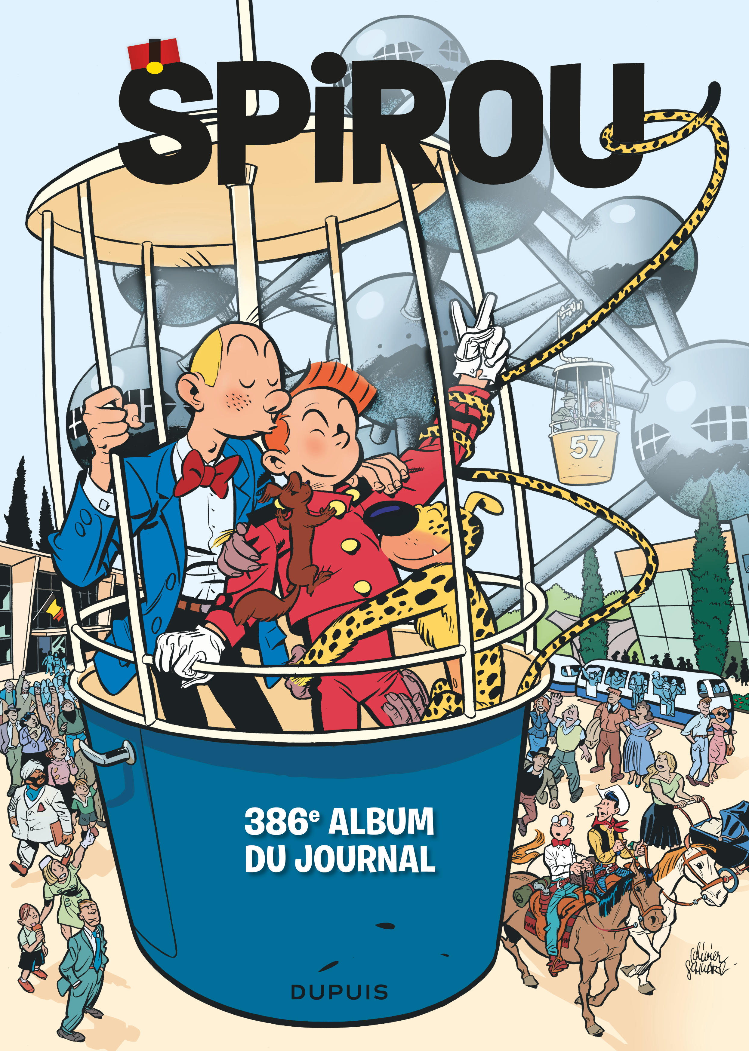 Recueil Spirou 386 - couv