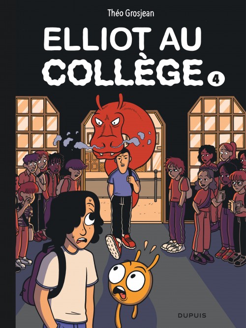 Elliot au collège – Tome 4 – Dernier frisson - couv