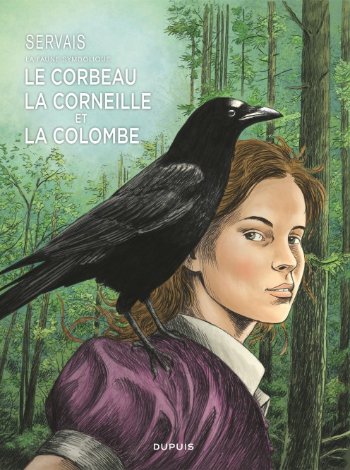 Servais – La faune symbolique – Tome 3 – Le corbeau, la corneille et la colombe - couv