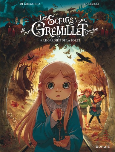 Couverture : Les soeurs Grémillet, tome 8 : Le gardien de la forêt