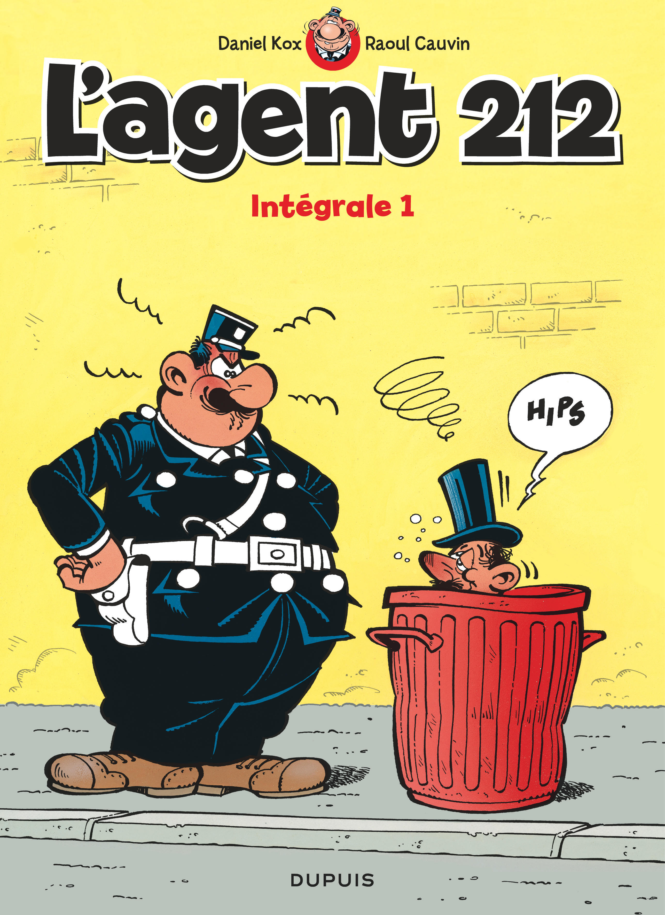 L'agent 212 - Intégrale, tome 1 - couv