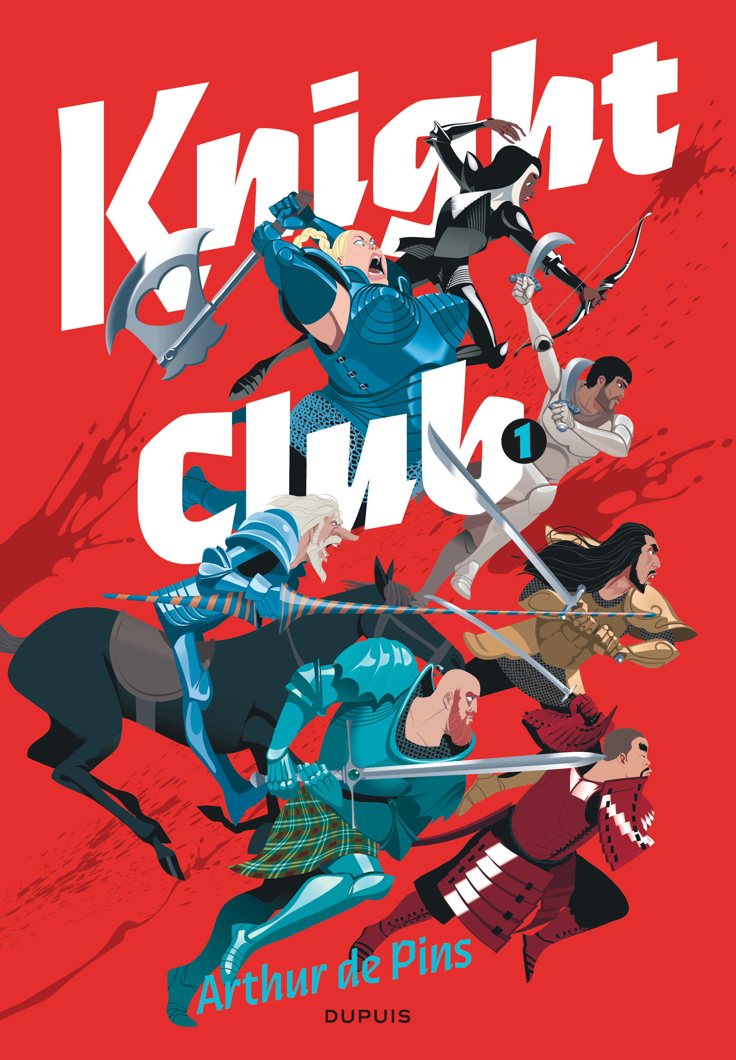 Knight Club, tome 1 - couv