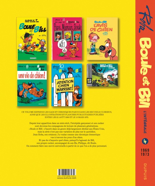 Boule et Bill - L'intégrale – Tome 4 - 4eme