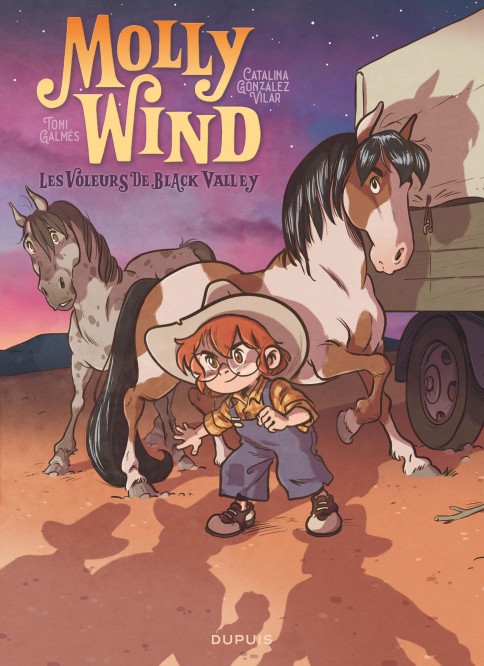 Molly Wind – Tome 3 – Les voleurs de Black Valley - couv