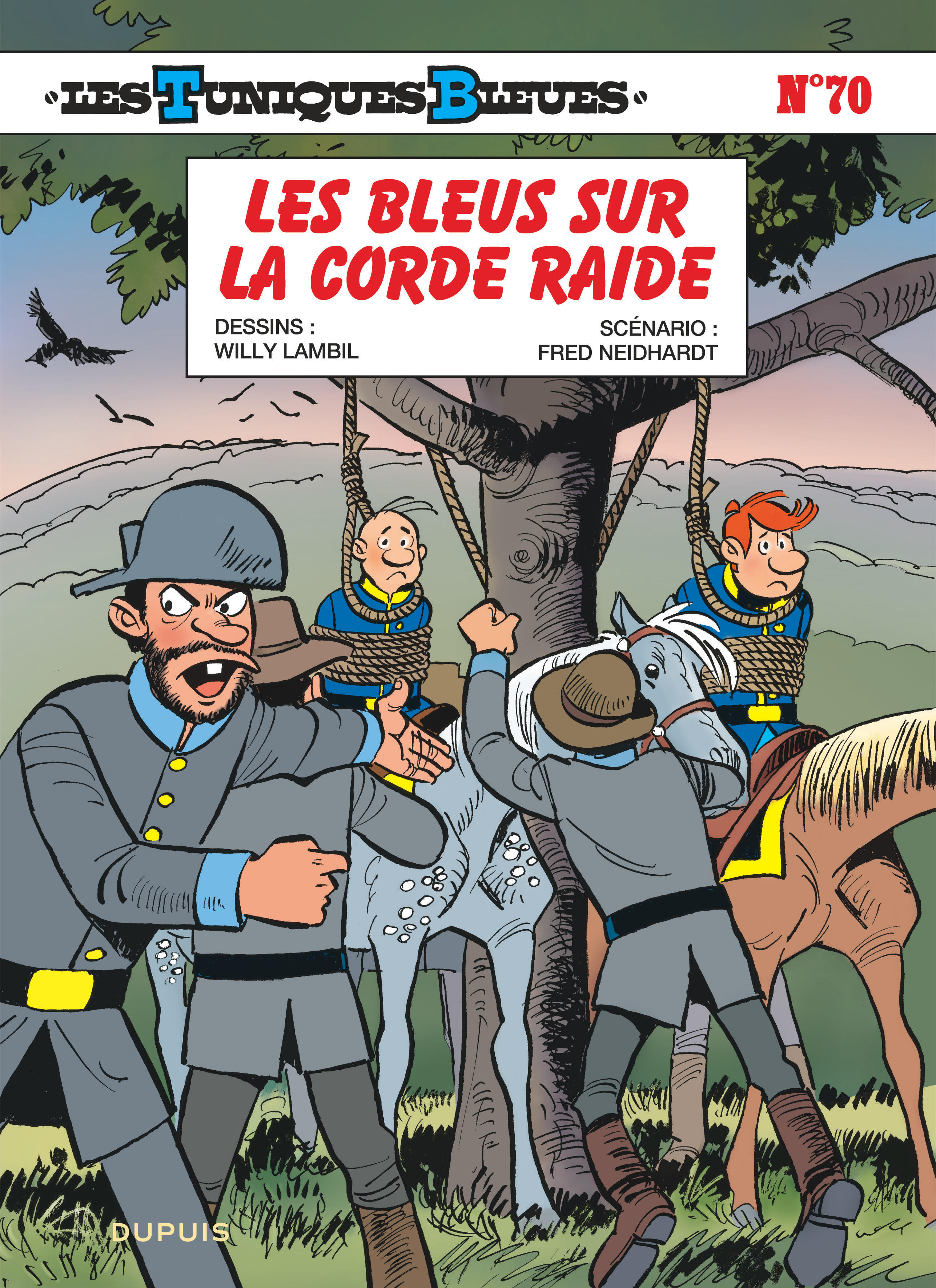 Les Bleus sur la corde raide - couv