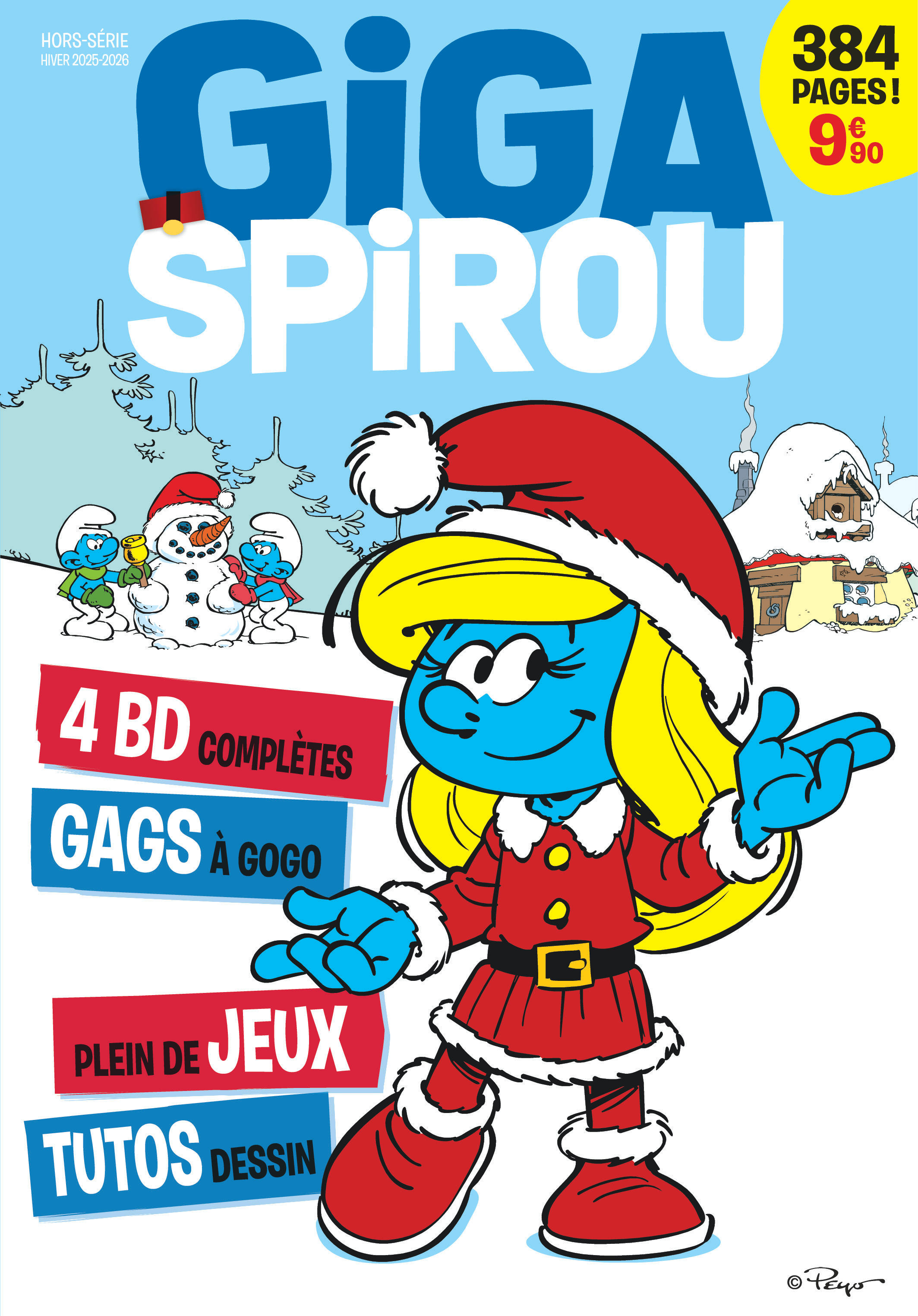 Giga Spirou - Hors-Série - Hiver 2025-2026 - couv