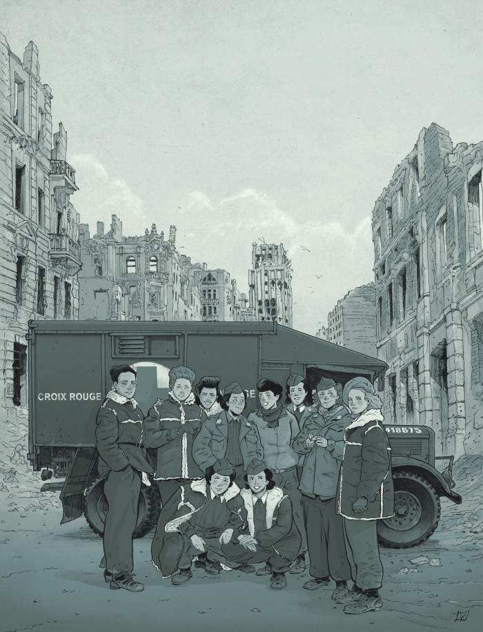 L'Escadron bleu, 1945 - L'Escadron bleu, 1945