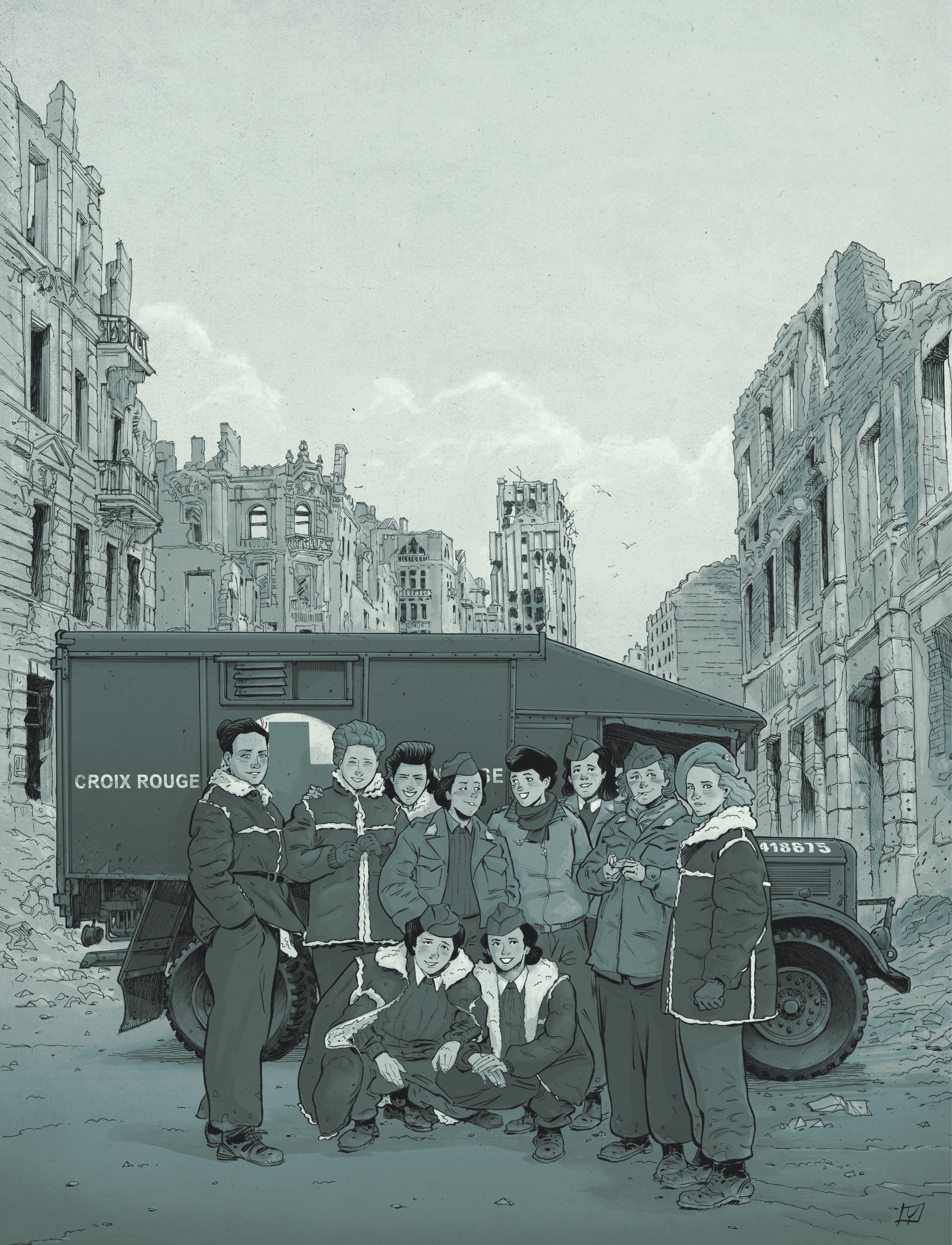 L'Escadron bleu, 1945 - couv