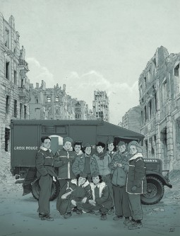 L'Escadron bleu, 1945