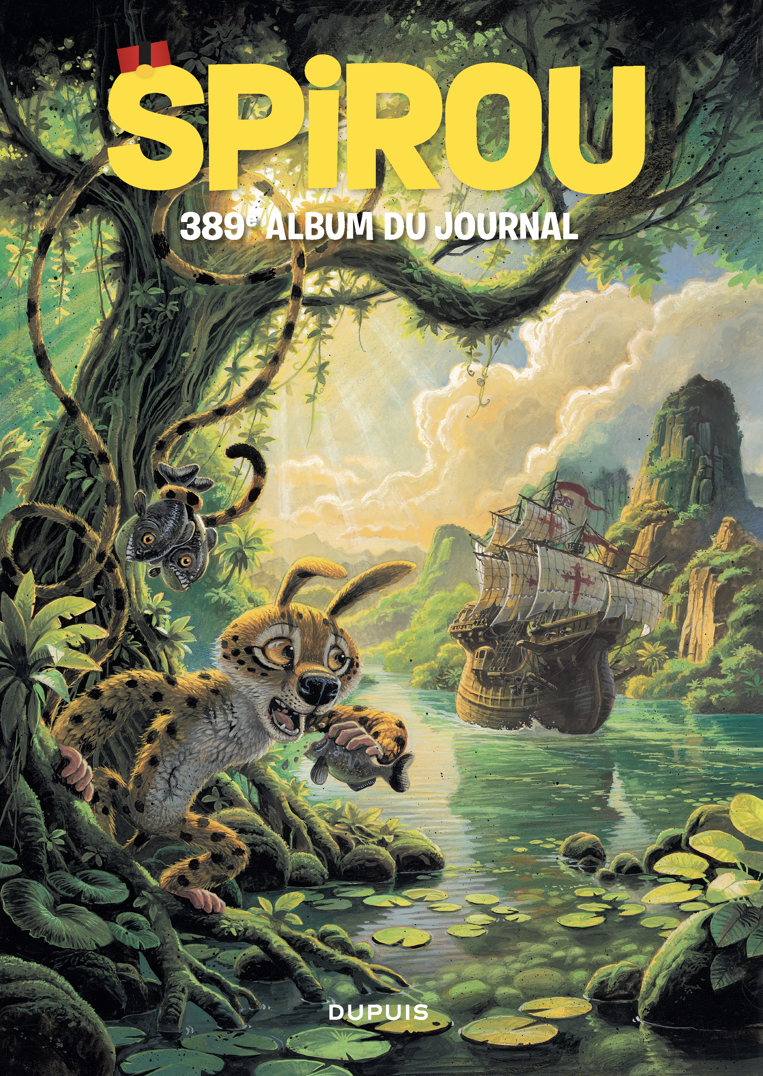 Recueil Spirou 389 - couv
