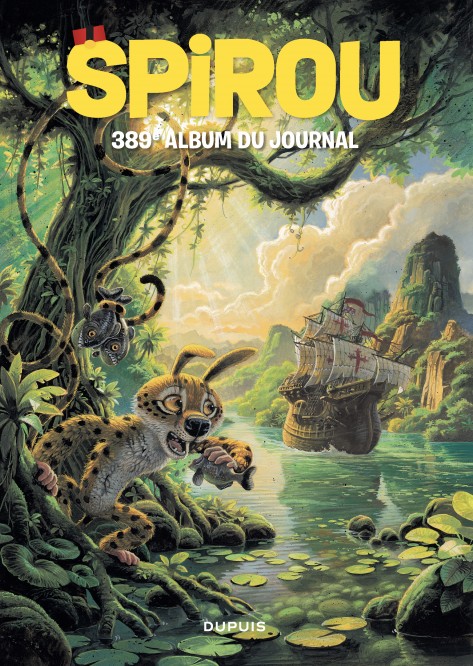 Recueil Spirou – Tome 389 - couv
