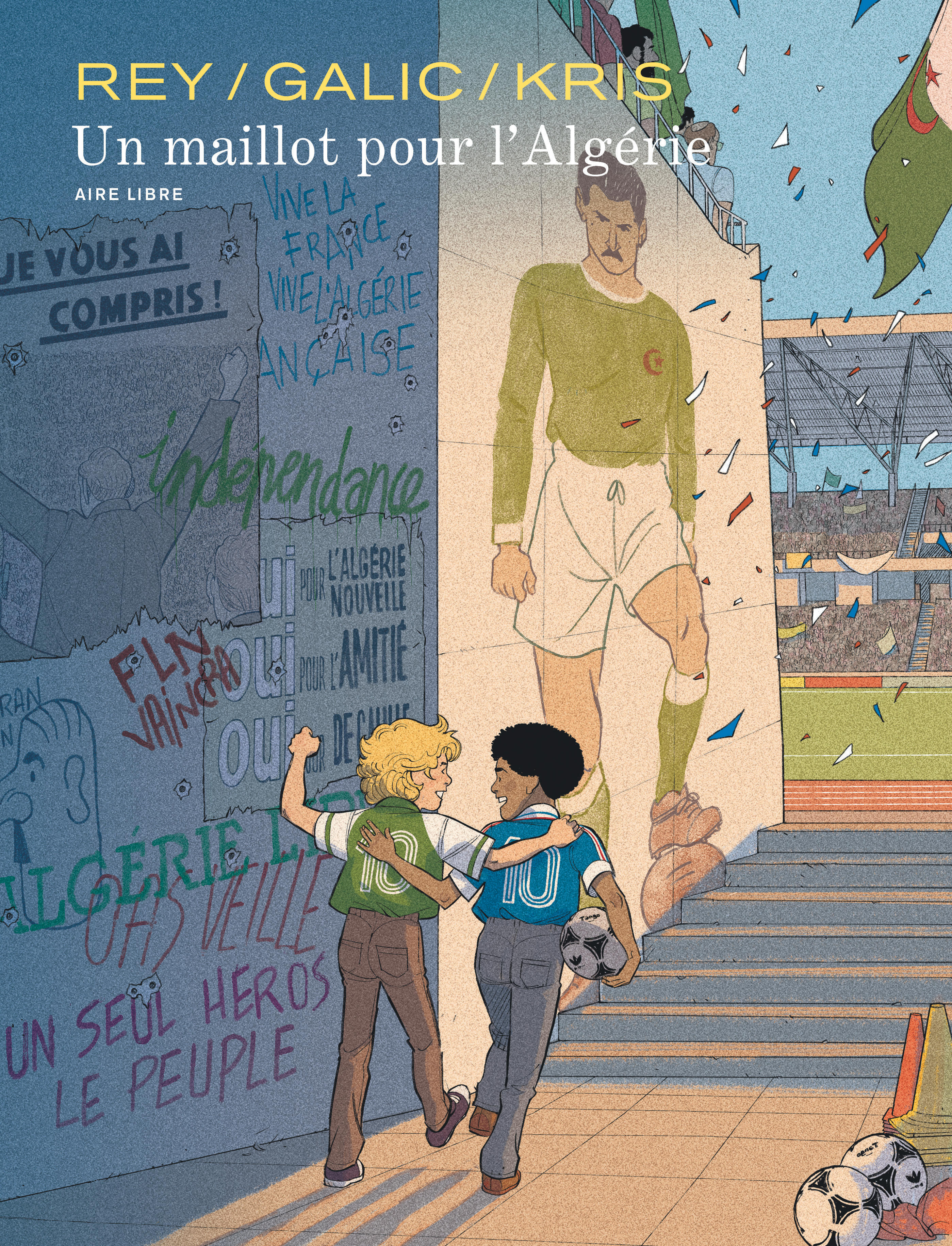 Un maillot pour l'Algérie - couv