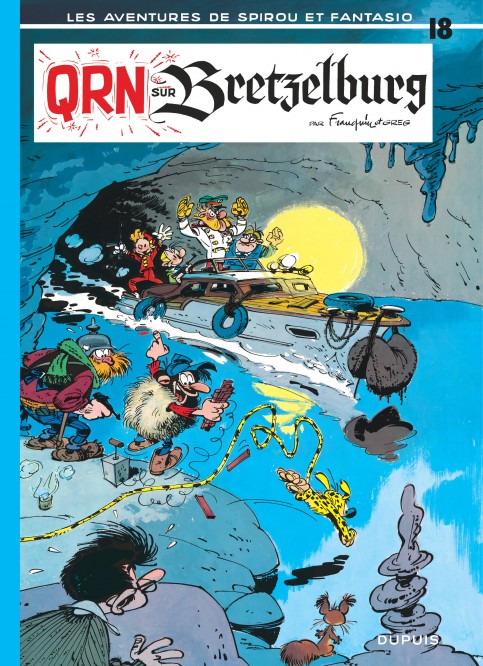 Spirou et Fantasio – Tome 18 – QRN sur Bretzelburg – Edition spéciale - couv