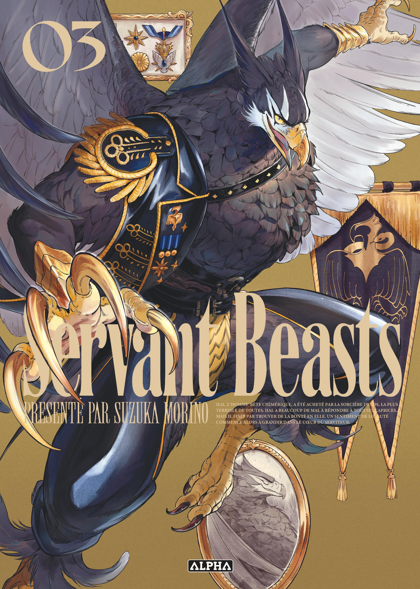 Servant beasts, tome 3 - couv