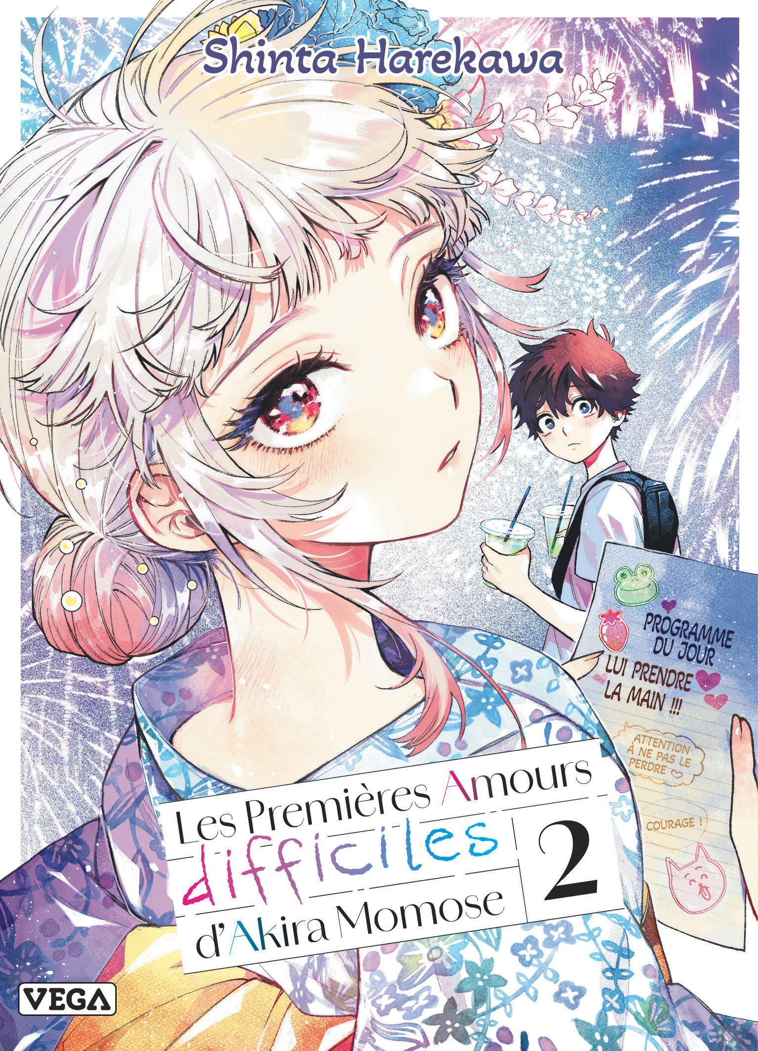 Les Premières amours difficiles d'Akira Momose, tome 2 - couv