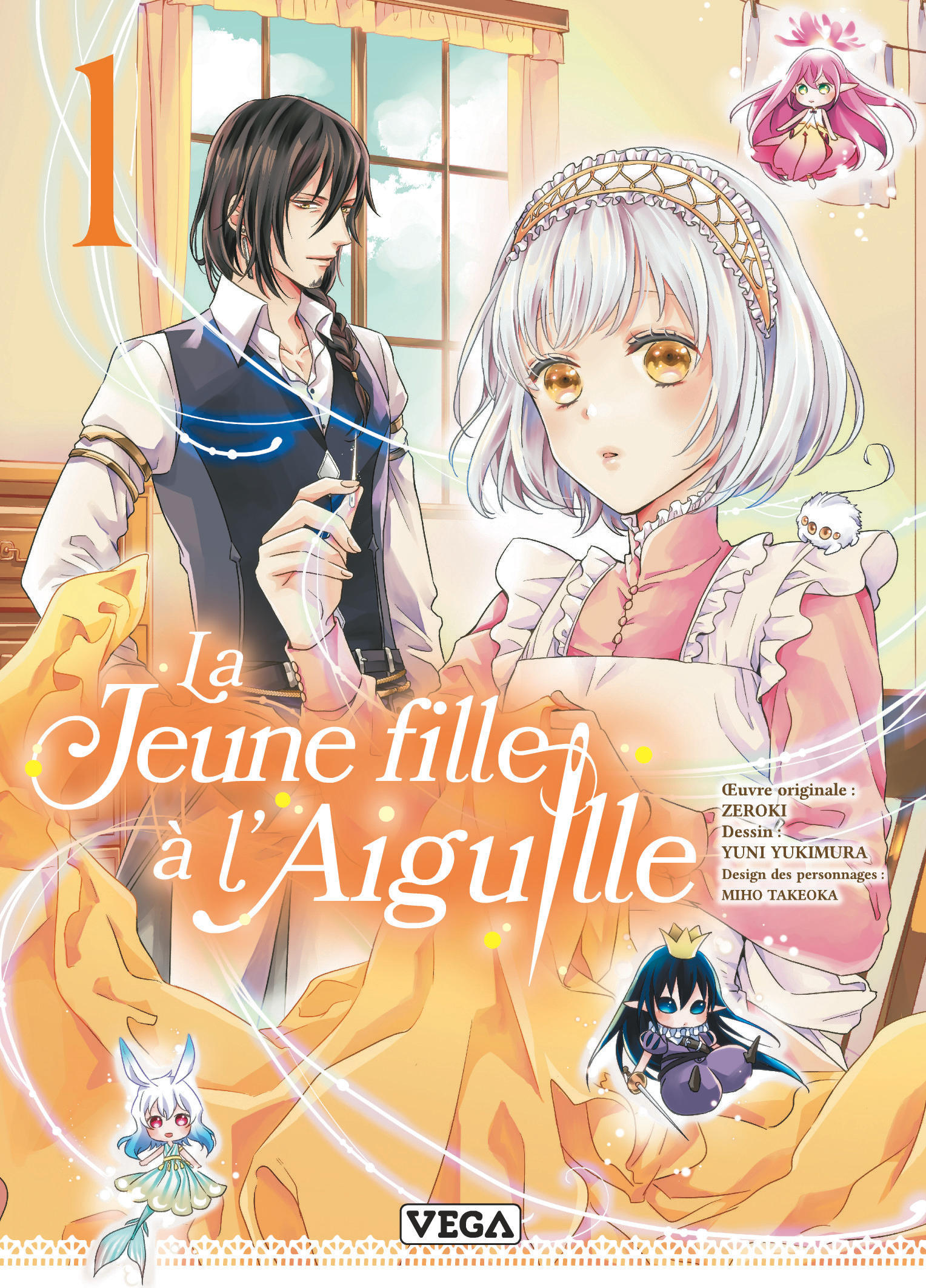 La Jeune Fille à l'Aiguille, tome 1 - couv