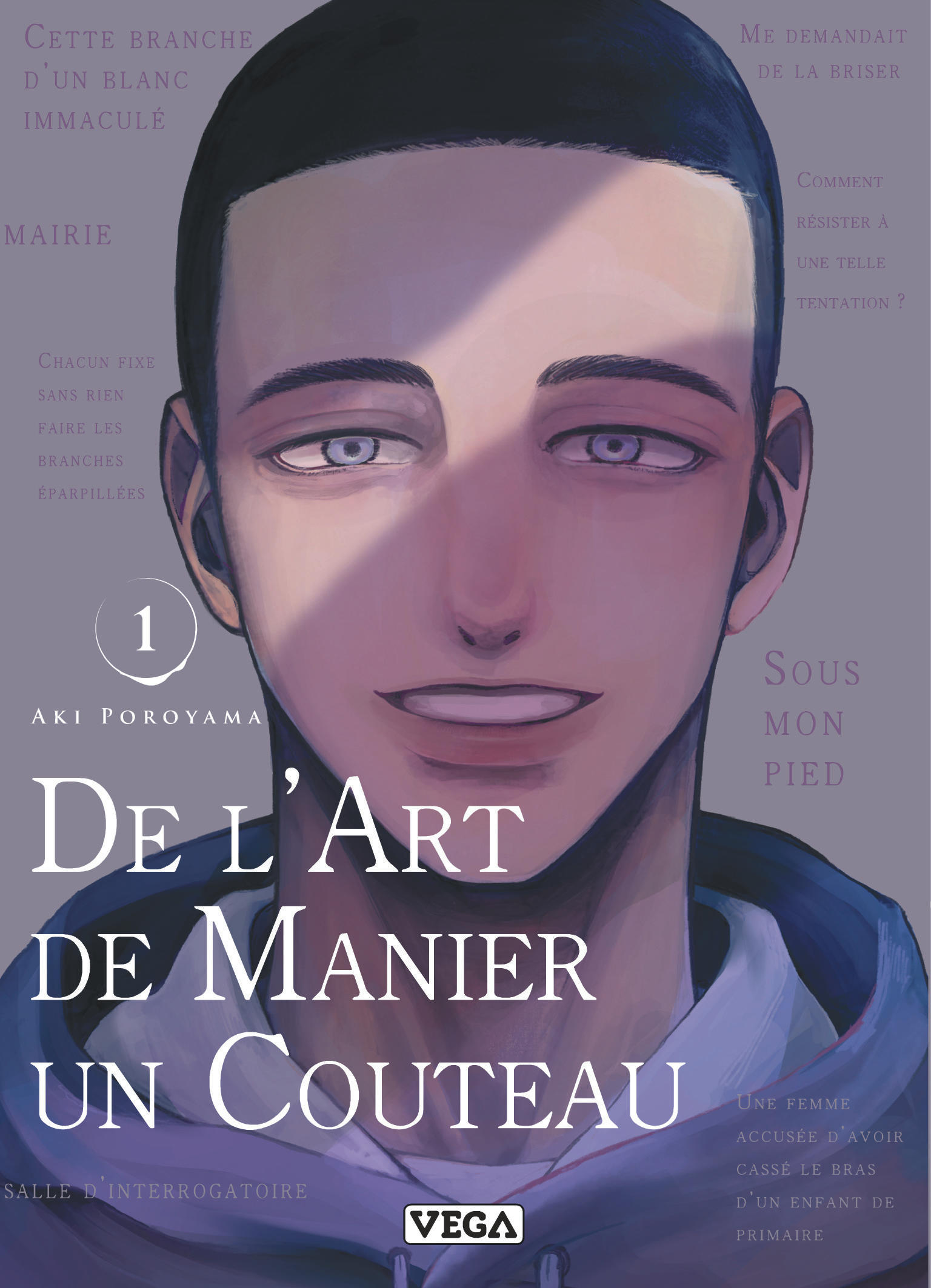 De l'art de manier un couteau, Tome 1 - couv