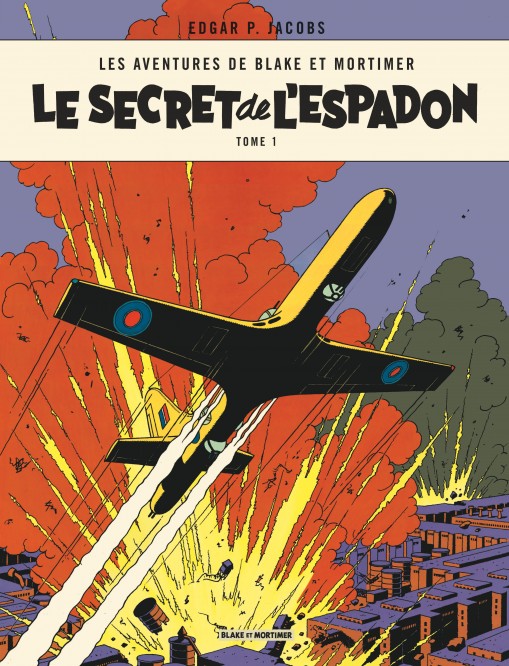 Blake & Mortimer – Tome 1 – Le Secret de l'Espadon - Tome 1 - couv