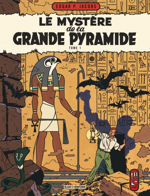 Blake & Mortimer – Tome 4 – Le Mystère de la Grande Pyramide - Tome 1 - couv