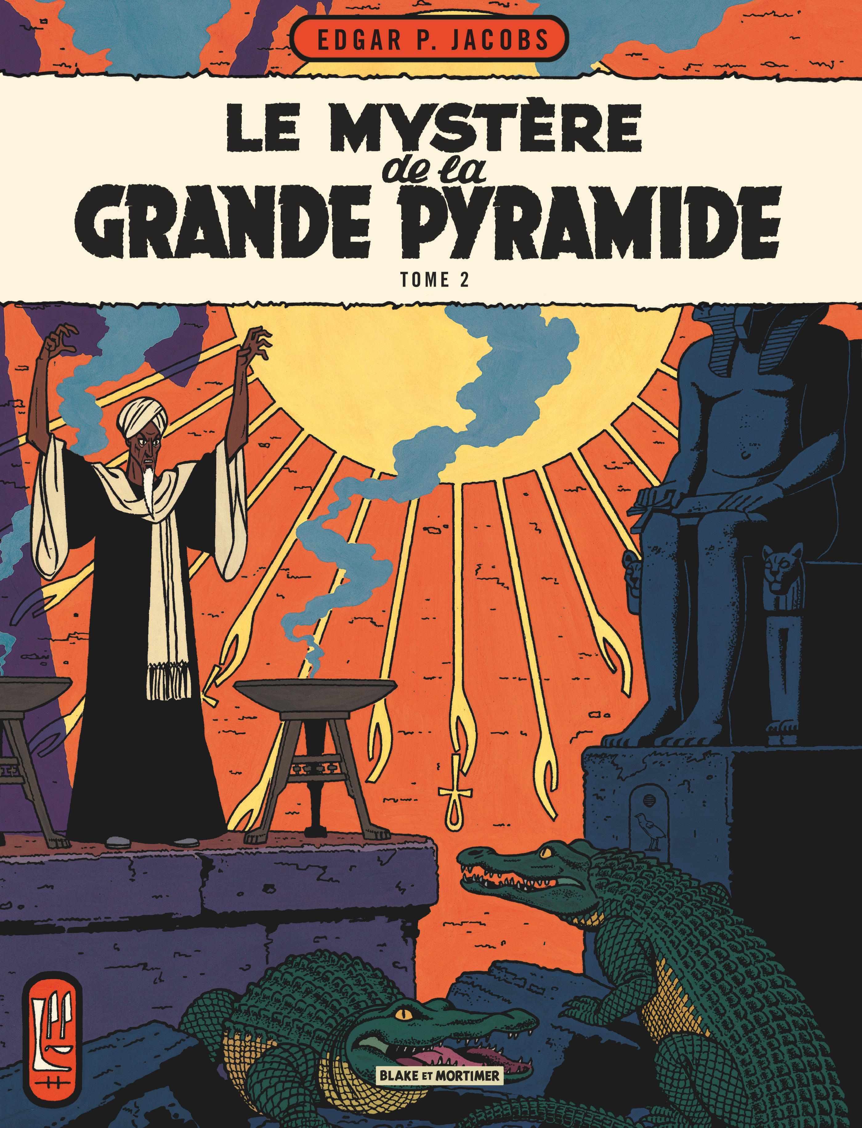 Blake & Mortimer – Tome 5 – Le Mystère de la Grande Pyramide - Tome 2 - couv