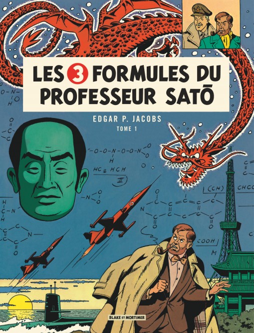 Blake & Mortimer – Tome 11 – Les 3 Formules du Professeur Satō - Tome 1 - couv
