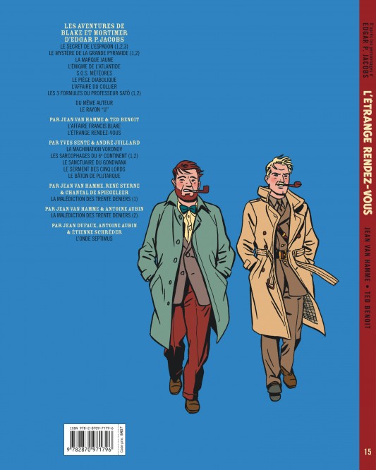 Blake & Mortimer – Tome 15 – L'Étrange rendez-vous - 4eme