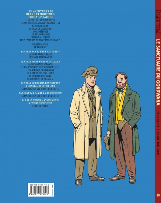 Blake & Mortimer – Tome 18 – Le Sanctuaire du Gondwana - 4eme