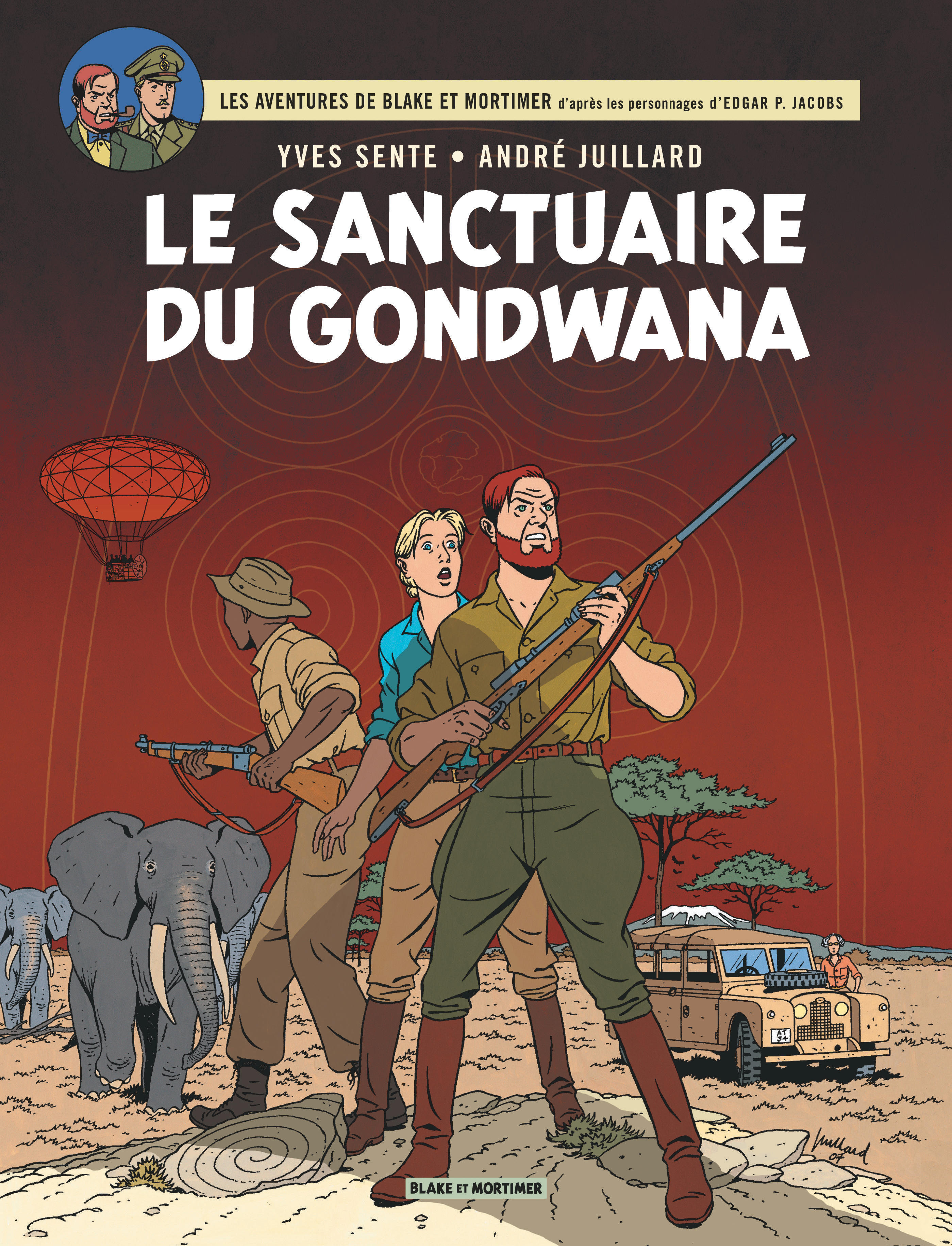 Blake & Mortimer – Tome 18 – Le Sanctuaire du Gondwana - couv
