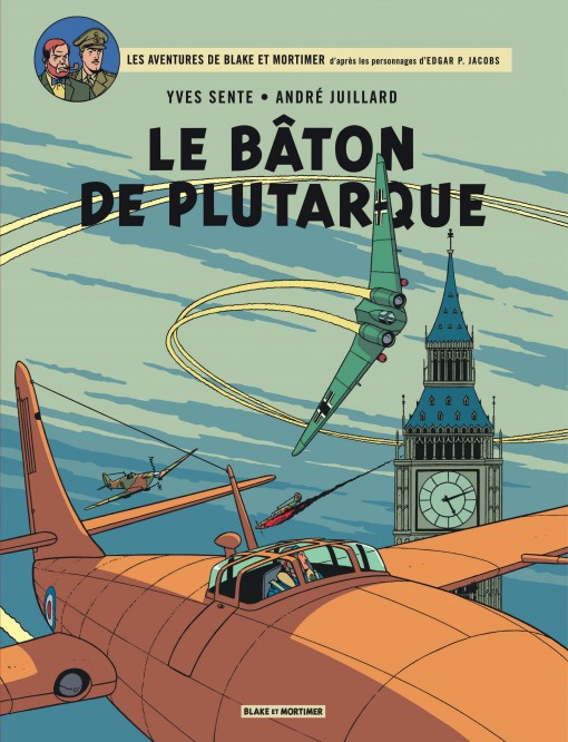 Blake & Mortimer – Tome 23 – Le Bâton de Plutarque - couv