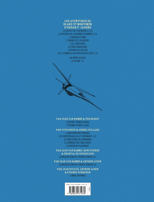 Blake & Mortimer - Intégrales – Tome 1 – Le Secret de l'Espadon - Intégrale - 4eme