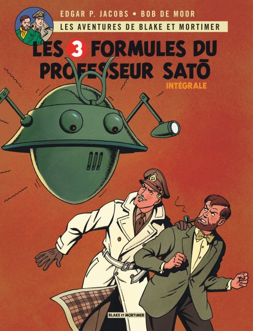 Blake & Mortimer - Intégrales – Tome 5 – Les Trois Formules du Professeur Satō - Intégrale complète - couv
