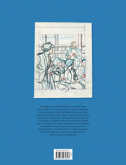 Blake & Mortimer - Hors-série – Tome 7 – Les 3 Formules du Professeur Sato - Découpage original par Edgar P. Jacobs - 4eme
