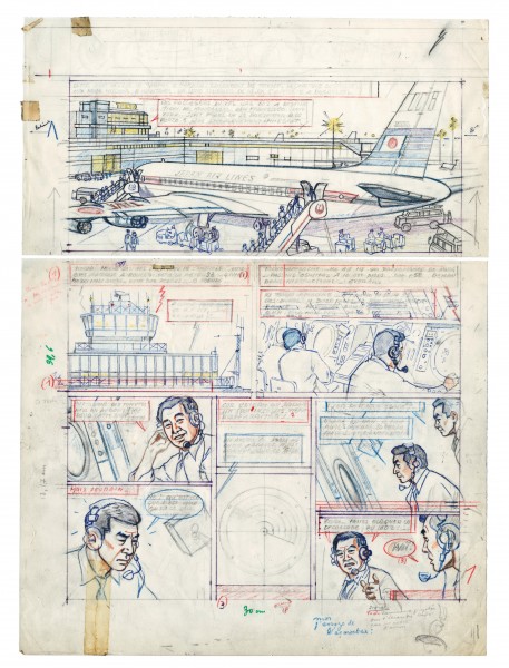 Album Professor Sato's Three Formulae - Original layout drawing (french Edition)