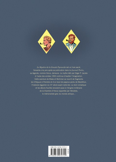 Blake & Mortimer – Tome 5 – Le Mystère de la Grande Pyramide - Tome 2 - 4eme
