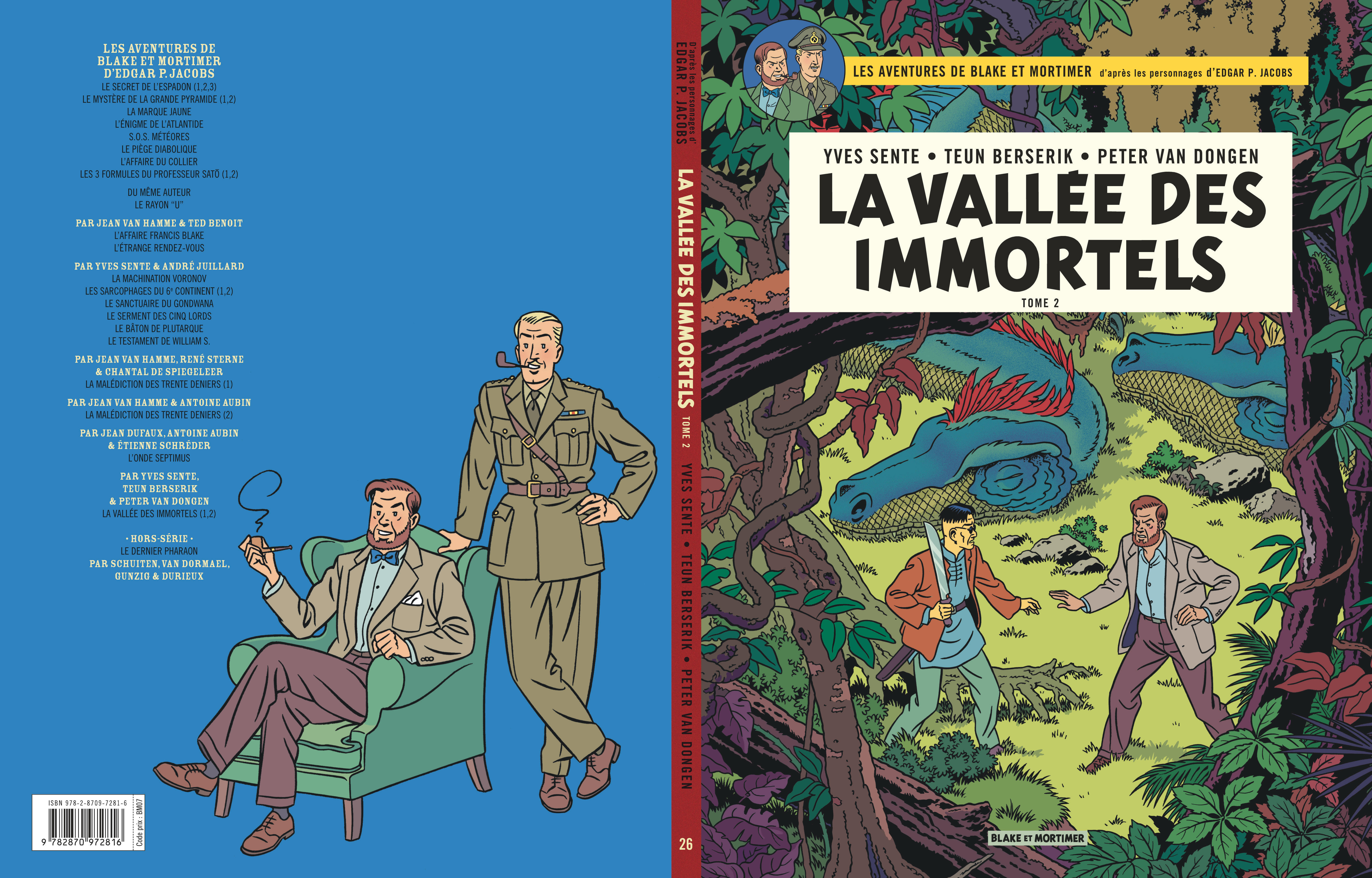 Blake & Mortimer – Tome 26 – La Vallée des Immortels - Le Millième Bras du Mékong - 4eme