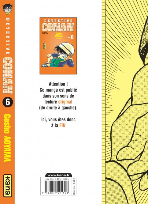 Détective Conan – Tome 6 - 4eme