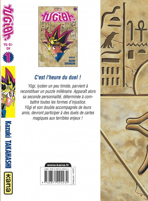 Yu-Gi-Oh ! – Tome 1 - 4eme