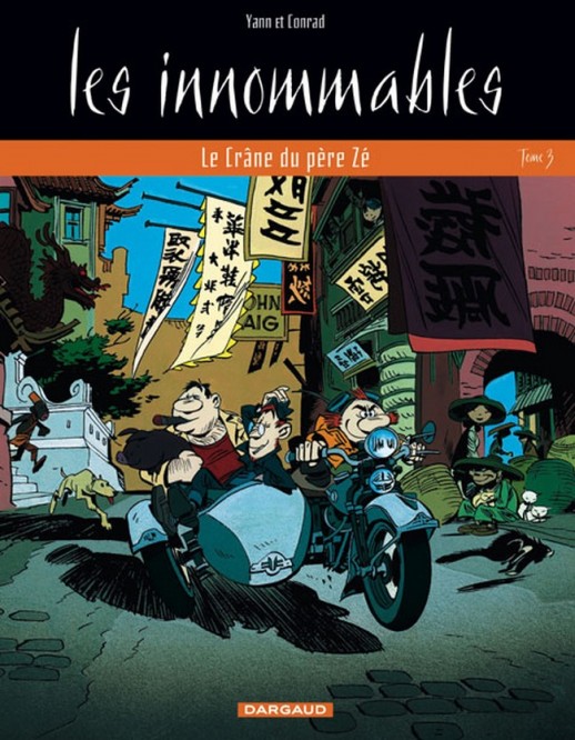 Les Innommables – Tome 3 – Le Crâne du père Zé - couv