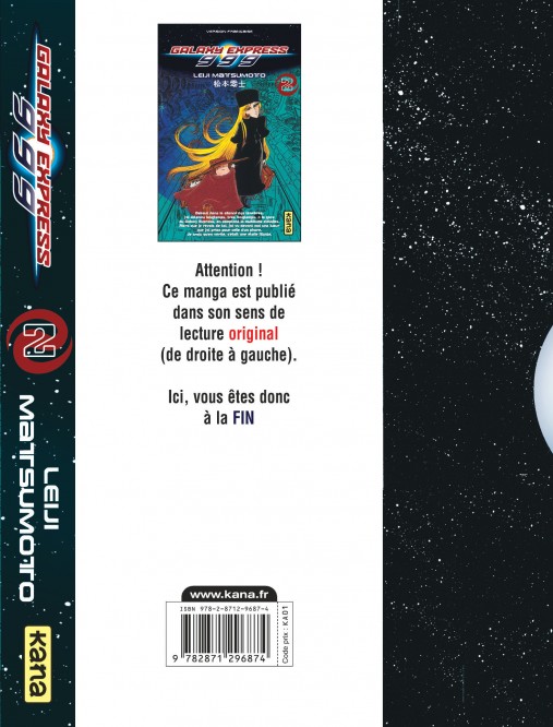 Galaxy Express 999 – Tome 2 - 4eme